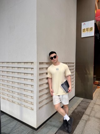 Cream Short Sleeve T-Shirt view 4