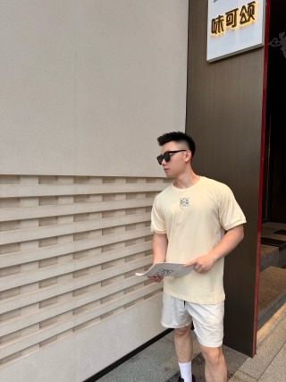 Cream Short Sleeve T-Shirt view 7