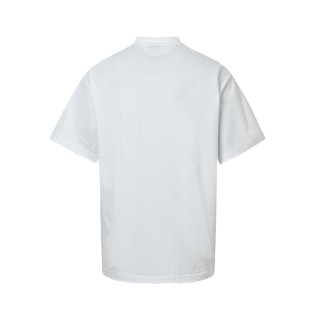 Balenciaga Letter Print White T-Shirt view 3