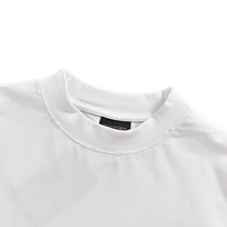 Balenciaga Letter Print White T-Shirt view 4