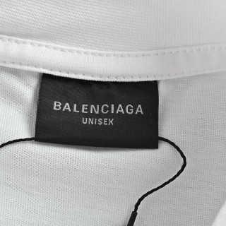 Balenciaga Letter Print White T-Shirt view 5