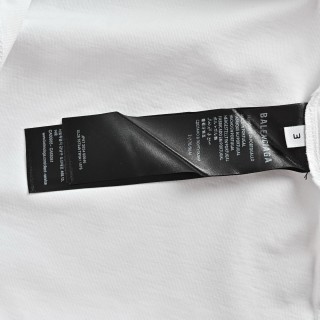 Balenciaga Letter Print White T-Shirt view 6