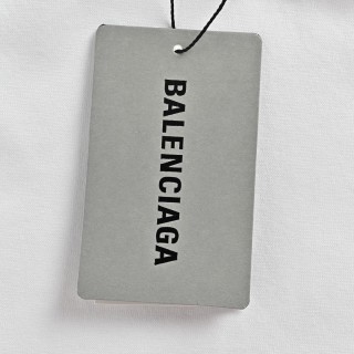 Balenciaga Letter Print White T-Shirt view 7