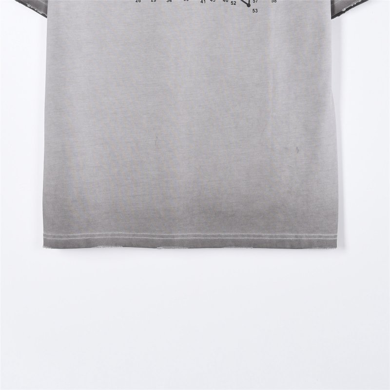 Balenciaga Outlined Logo Oversized T-Shirt Grey view
