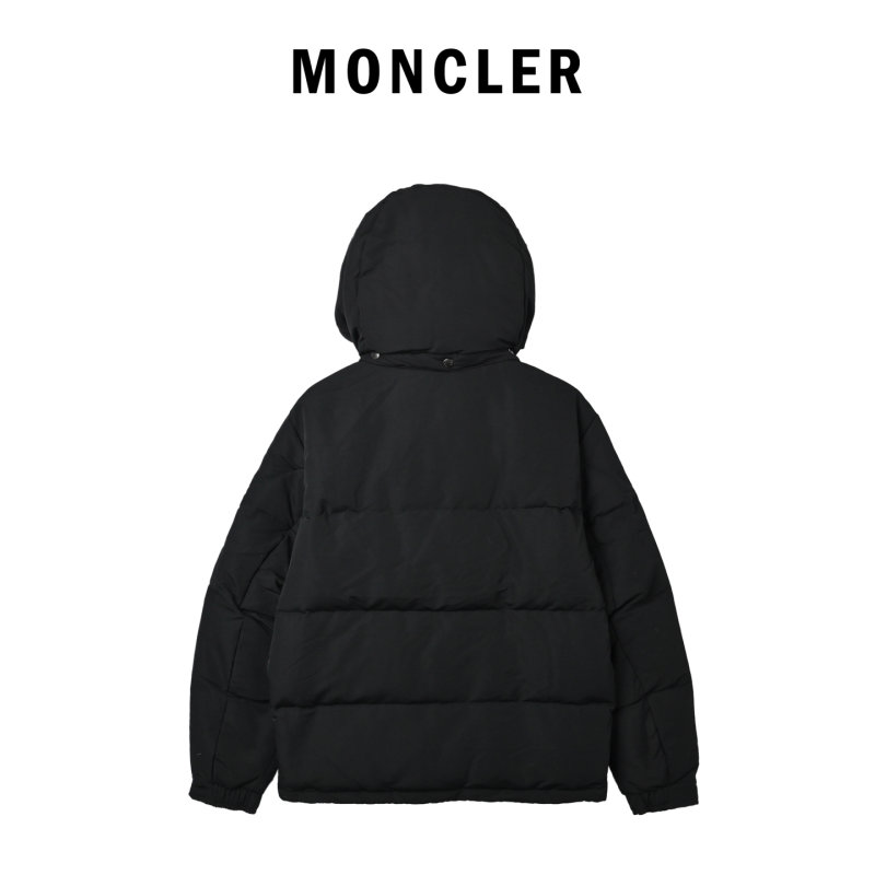 Black Oversized Puffer Down Jacket view
