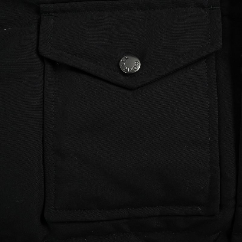 Black Oversized Puffer Down Jacket view