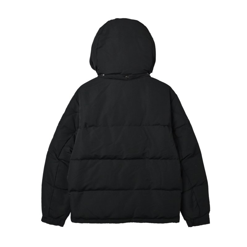 Black Oversized Puffer Down Jacket view
