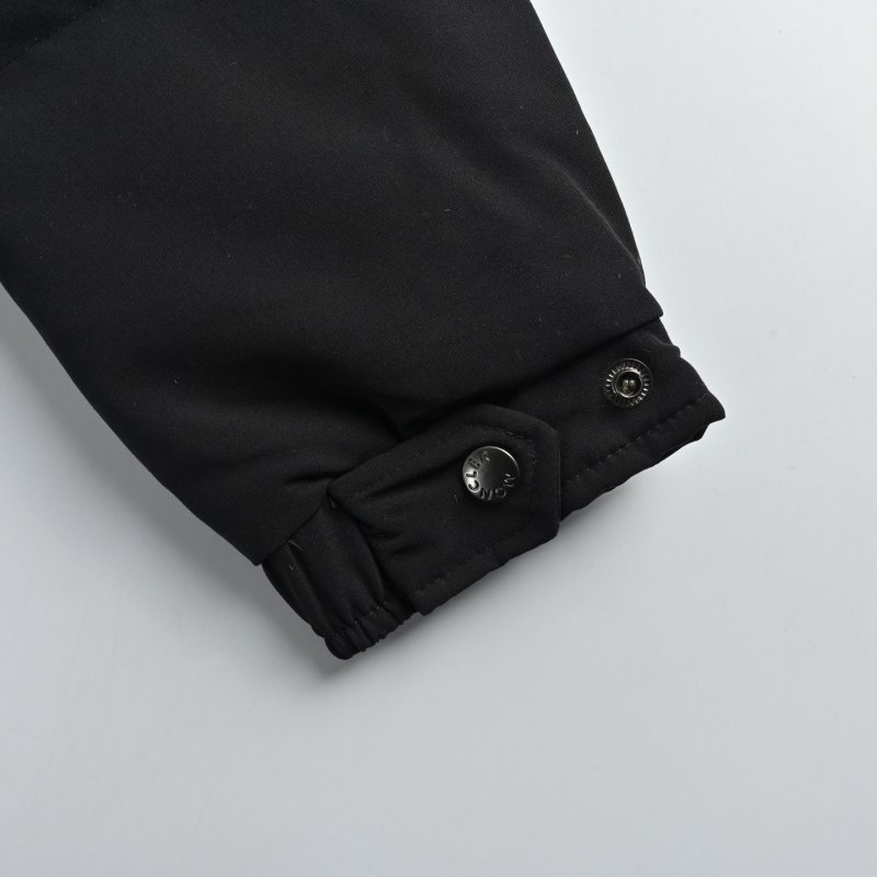 Black Oversized Puffer Down Jacket view