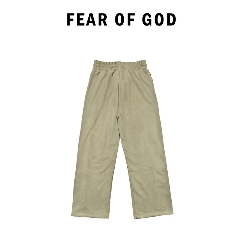 Essentials Fear of God Dual-Stripe Track Pants Grey view
