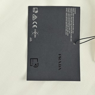 Prada Red Embroidered Logo Short Sleeve Polo Shirt view 6