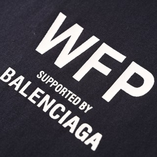 Balenciaga WFP Collaboration Navy T-Shirt view 5