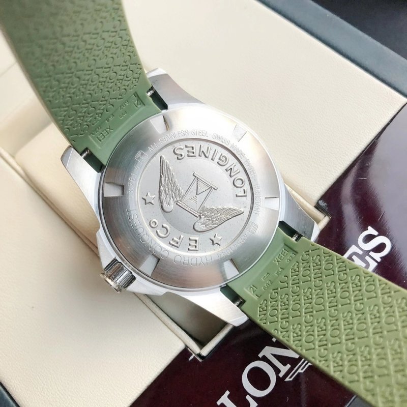 Longines HydroConquest Green Dial Automatic Watch 41mm view