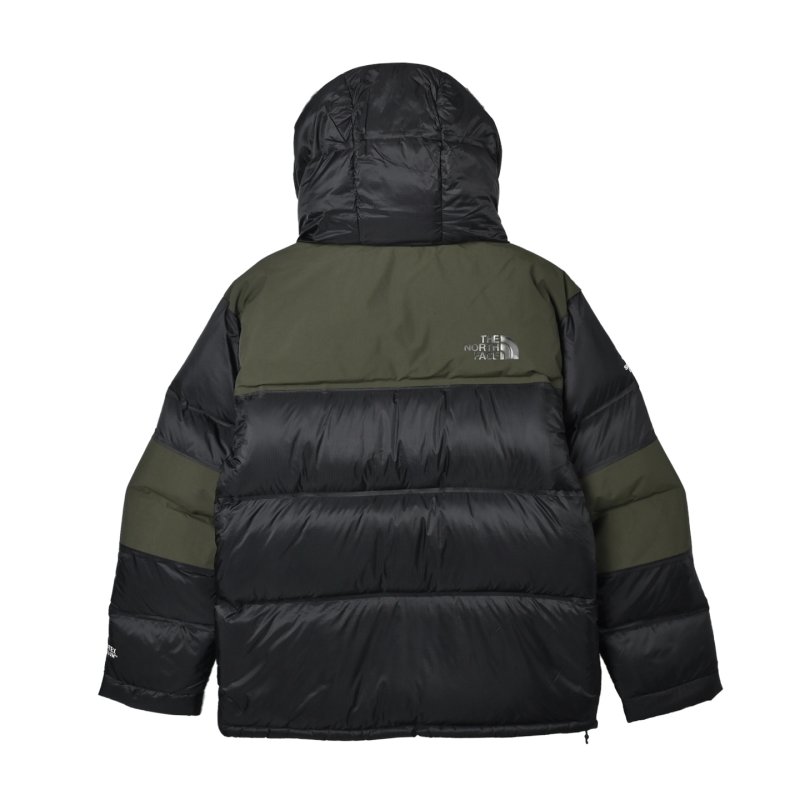 The North Face Summit Pro Down Jacket Black/Olive Colorblock view