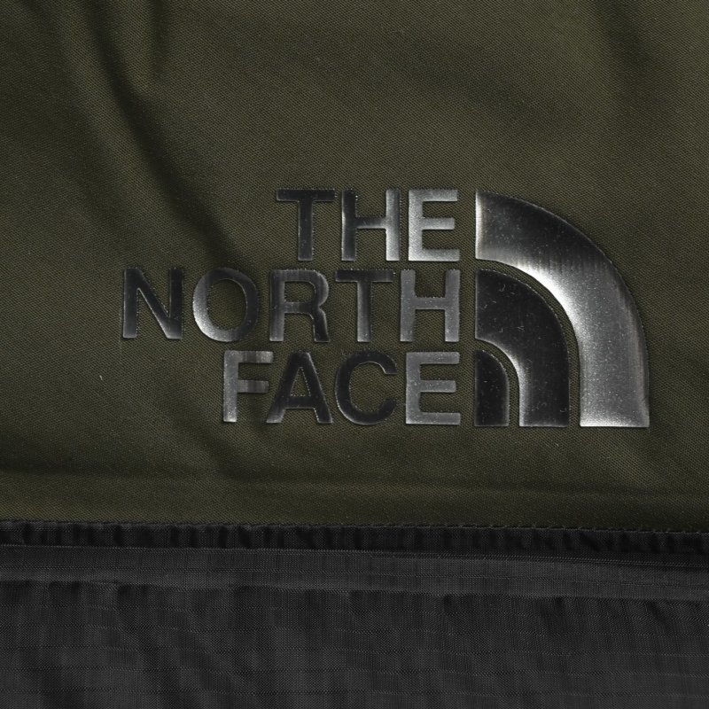 The North Face Summit Pro Down Jacket Black/Olive Colorblock view