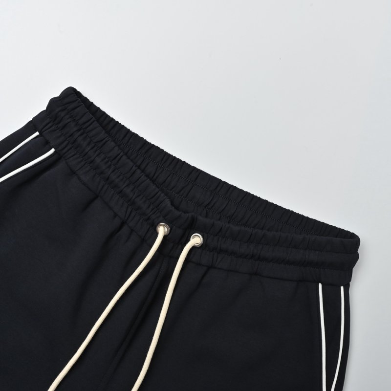 Gucci 1921 Double G Embroidered Knit Shorts Black view