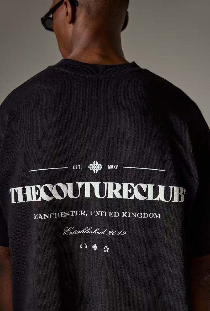 Essentials The Couture Club Black Short Sleeve T-Shirt