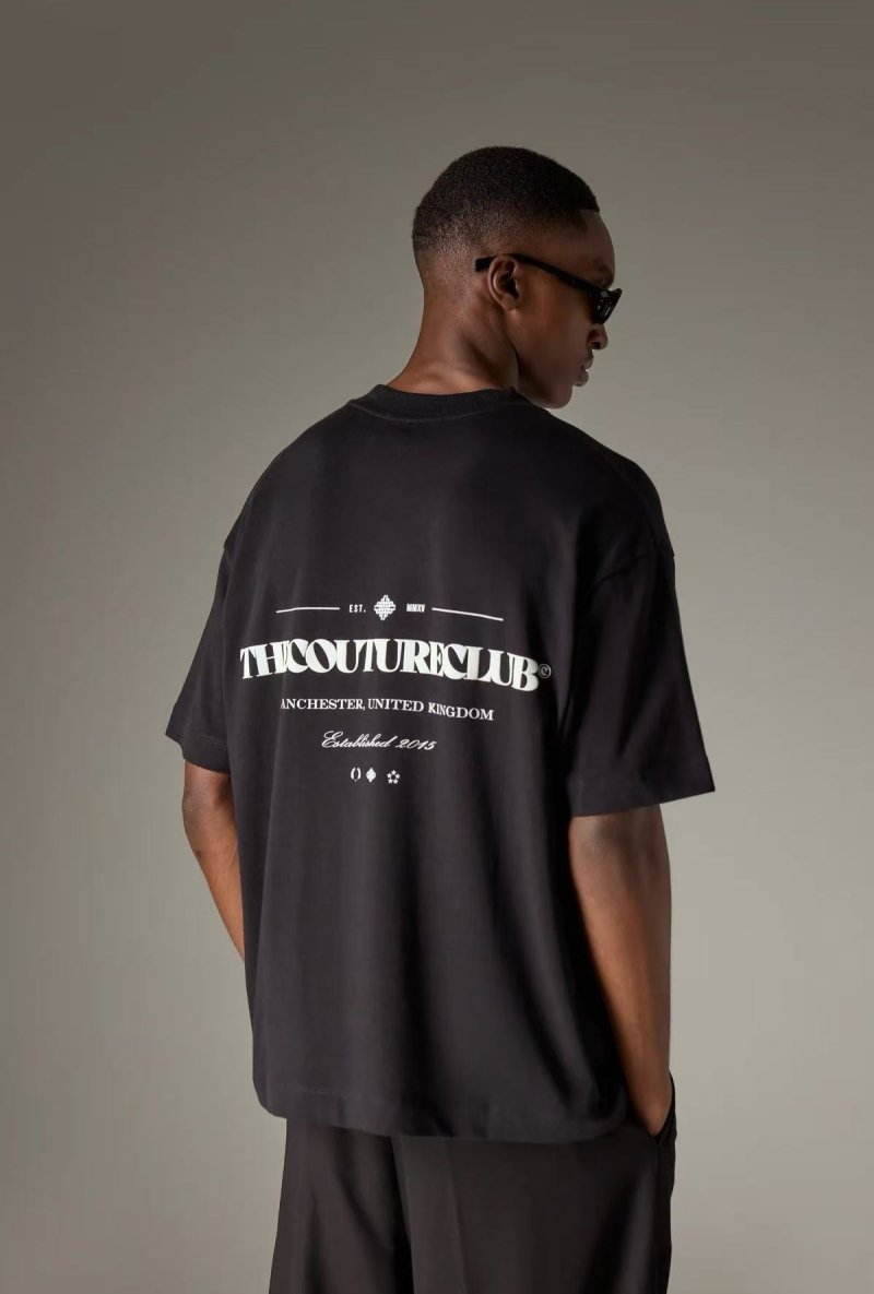 Essentials The Couture Club Black Short Sleeve T-Shirt view