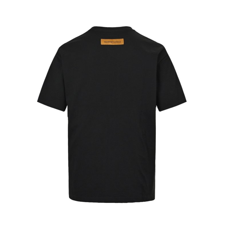 Louis Vuitton Live Very Good Black T-Shirt view