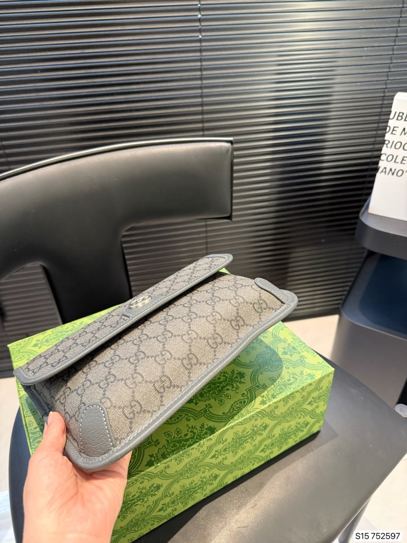 Gucci GG Canvas Chest Bag Beige view