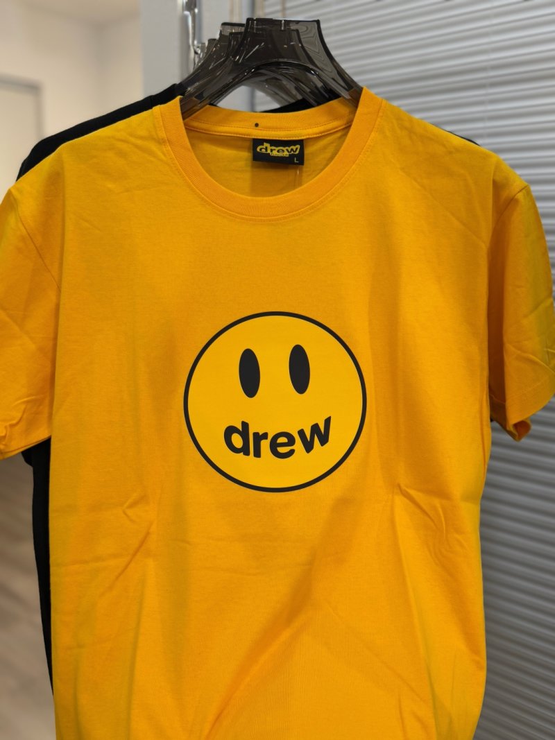 Drew Smiley Face Short Sleeve T-Shirt White view
