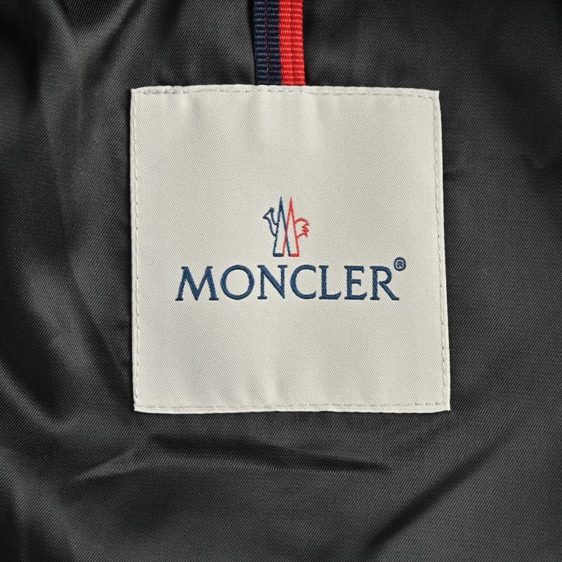 Moncler Arm Logo Collar Lightweight Jacket Black view