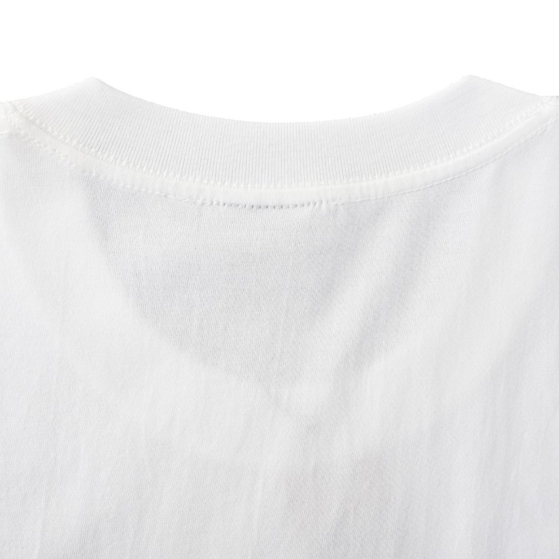 Stüssy White Graphic Cartoon T-Shirt view