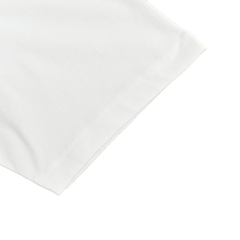 White Classic Short Sleeve T-Shirt with Embroidered Logo view