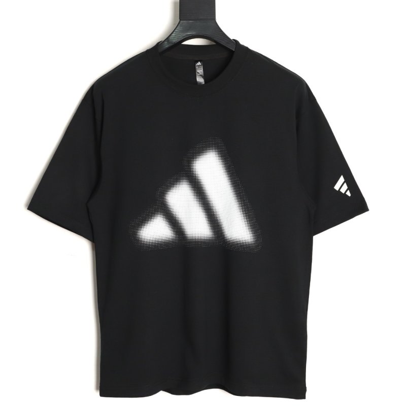 Adidas FOS Blur Print Black T-Shirt