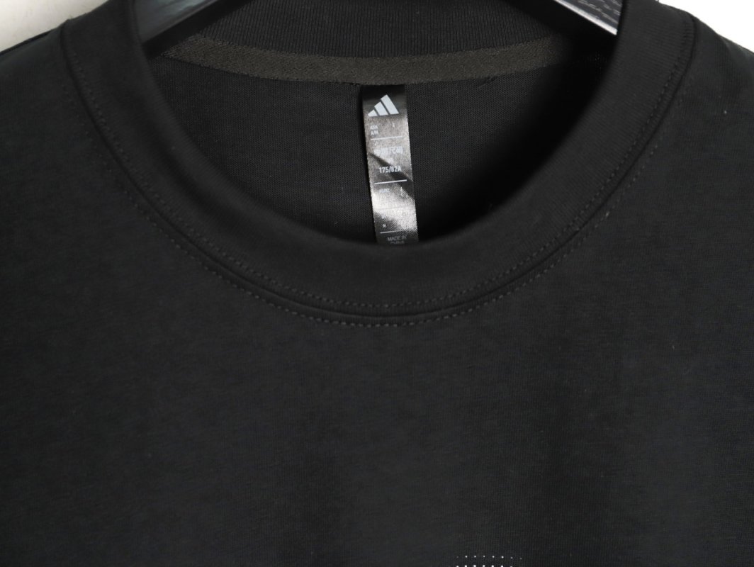 Adidas Logo Black Short Sleeve T-Shirt view