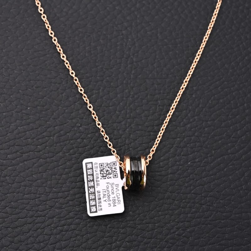 Bulgari Save the Children Charity Pendant Necklace Gold view