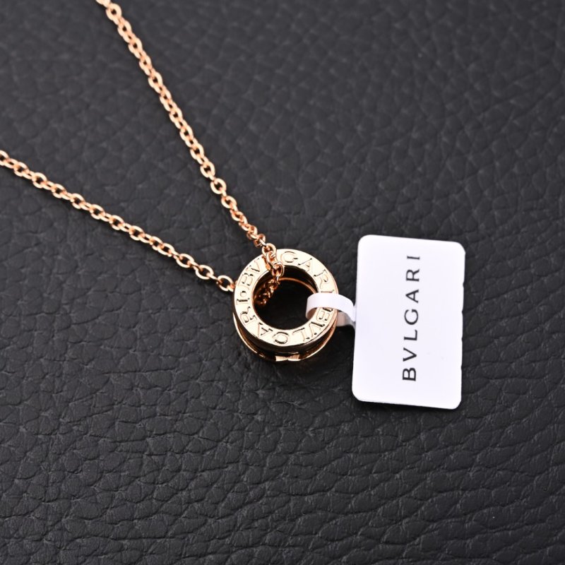 Bulgari Save the Children Charity Pendant Necklace Gold view