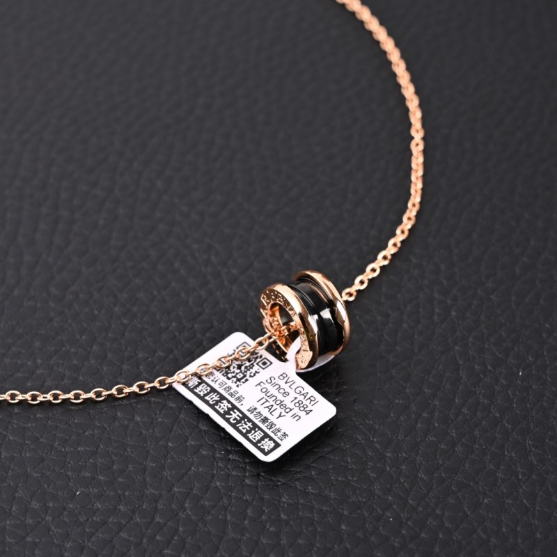 Bulgari Save the Children Charity Pendant Necklace Gold view