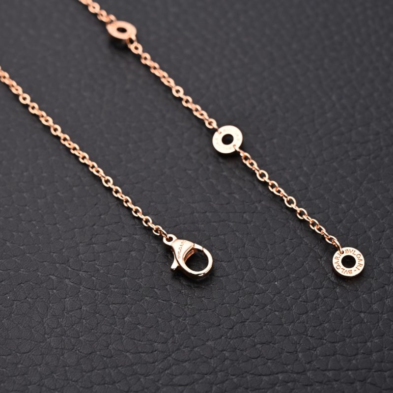 Bulgari Save the Children Charity Pendant Necklace Gold view