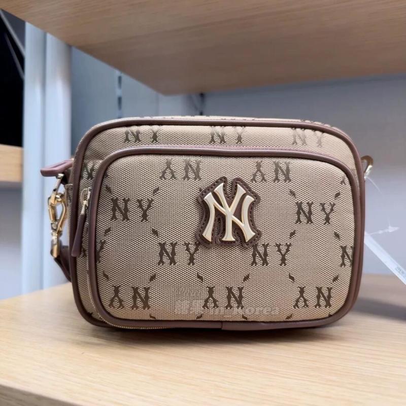 MLB NY Camera Bag Cream & Brown Monogram view