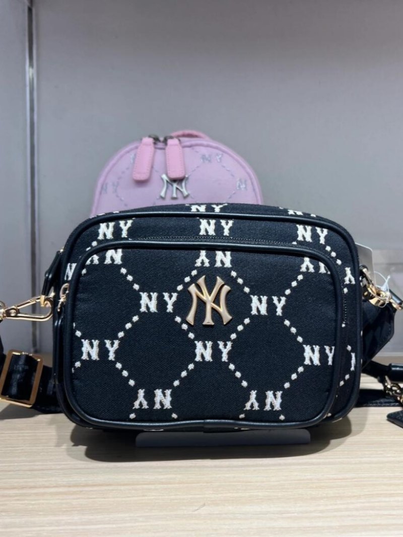 MLB NY Camera Bag Cream & Brown Monogram view