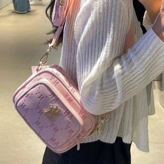 MLB NY Camera Bag Cream & Brown Monogram view 7
