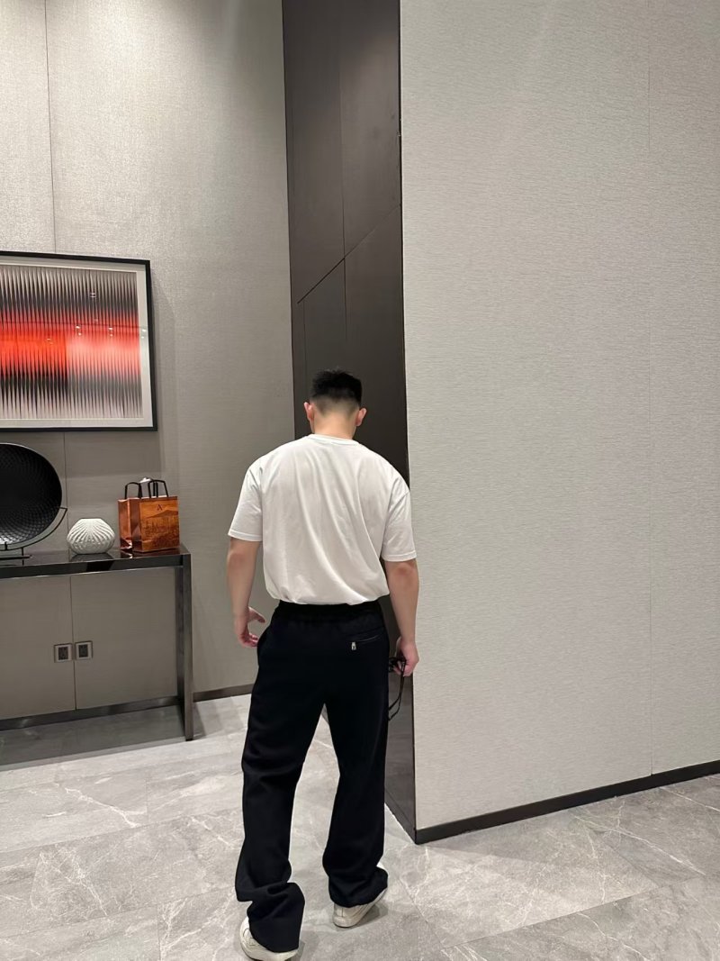 Louis Vuitton Black Relaxed-Fit Trousers view