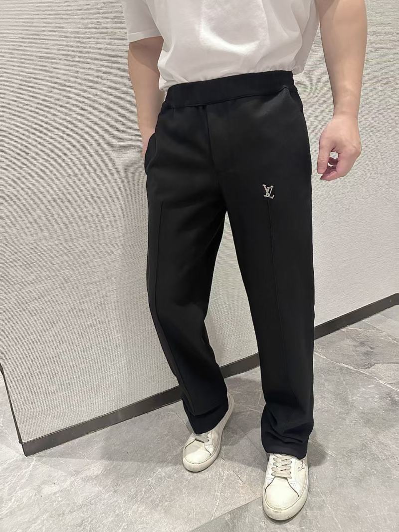 Louis Vuitton Black Relaxed-Fit Trousers view