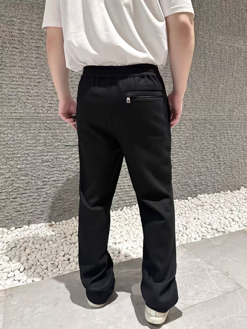 Louis Vuitton Black Relaxed-Fit Trousers view