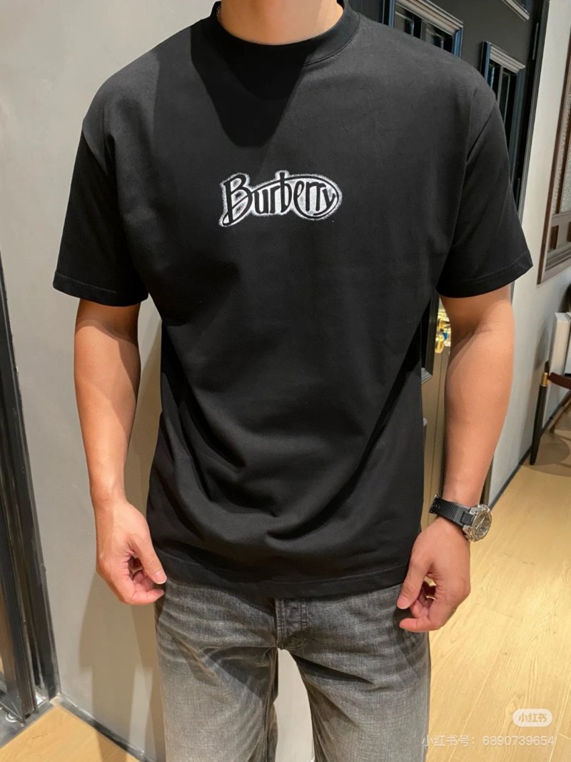 Burberry Black Logo T-Shirt