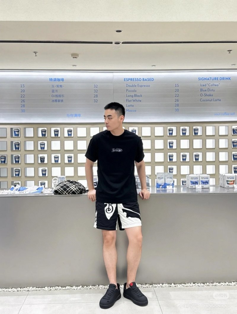 Burberry Black Logo T-Shirt view