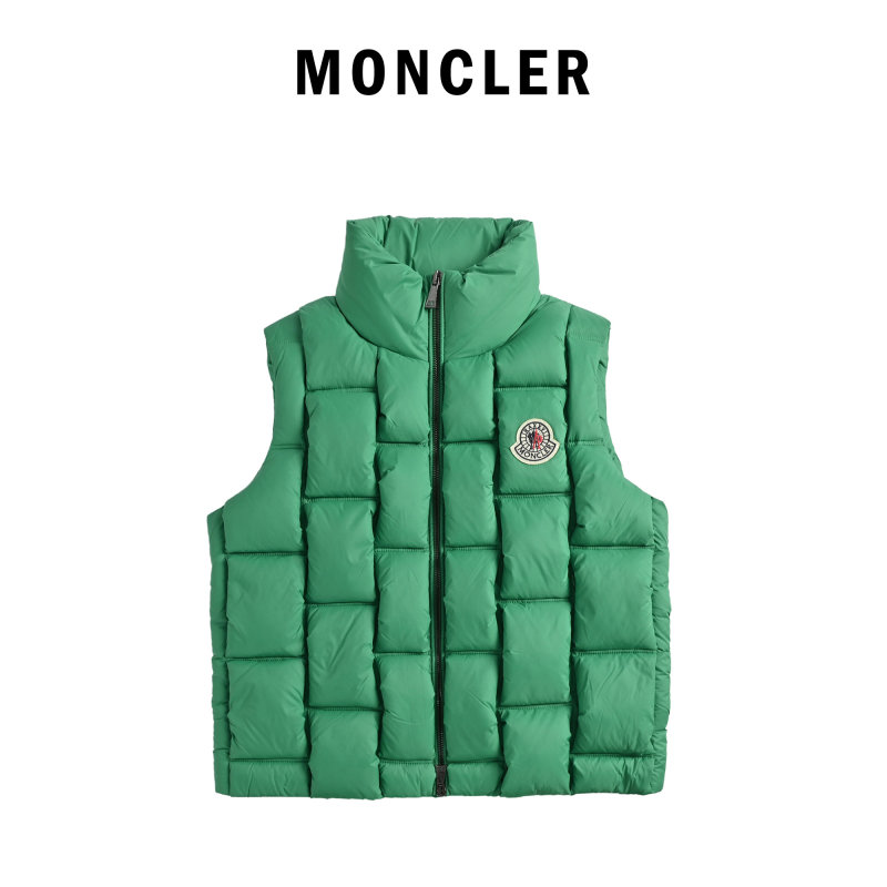 Moncler Green Quilted Down Vest view