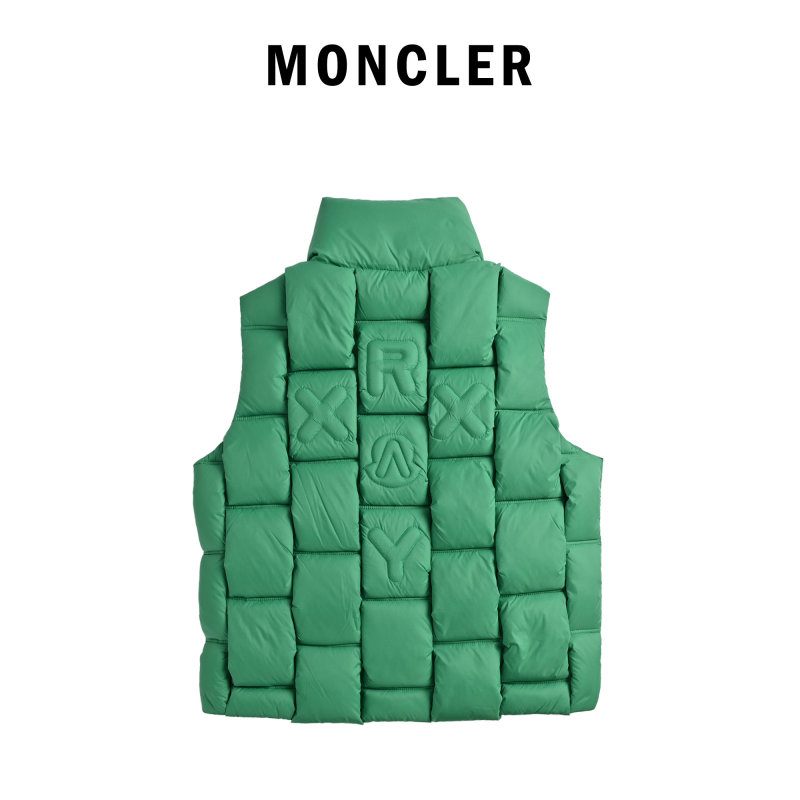 Moncler Green Quilted Down Vest view