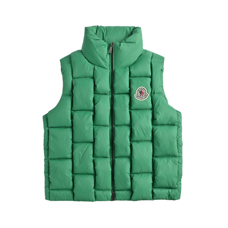 Moncler Green Quilted Down Vest view