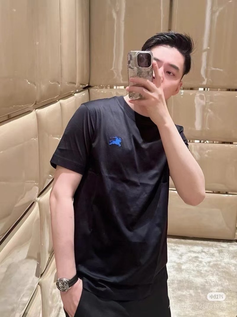 Burberry EKD Logo Black T-Shirt
