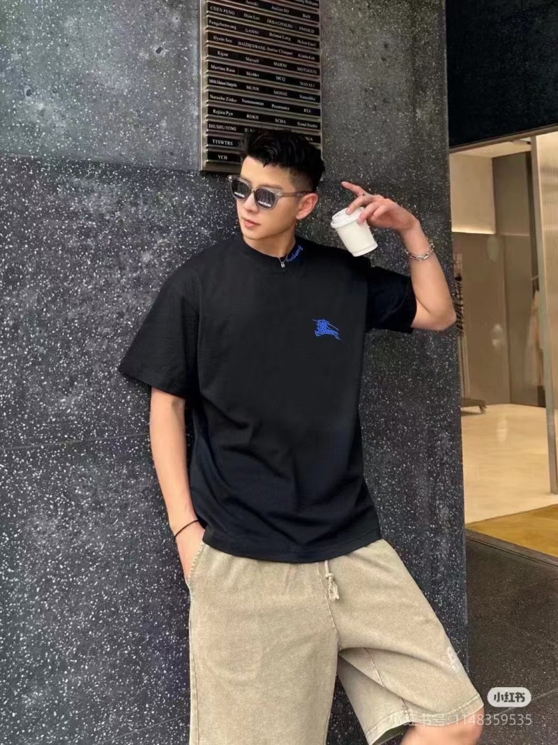 Burberry EKD Logo Black T-Shirt view