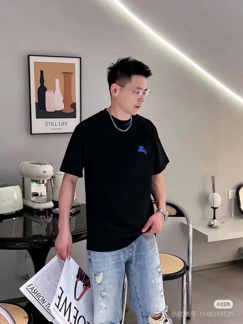 Burberry EKD Logo Black T-Shirt view