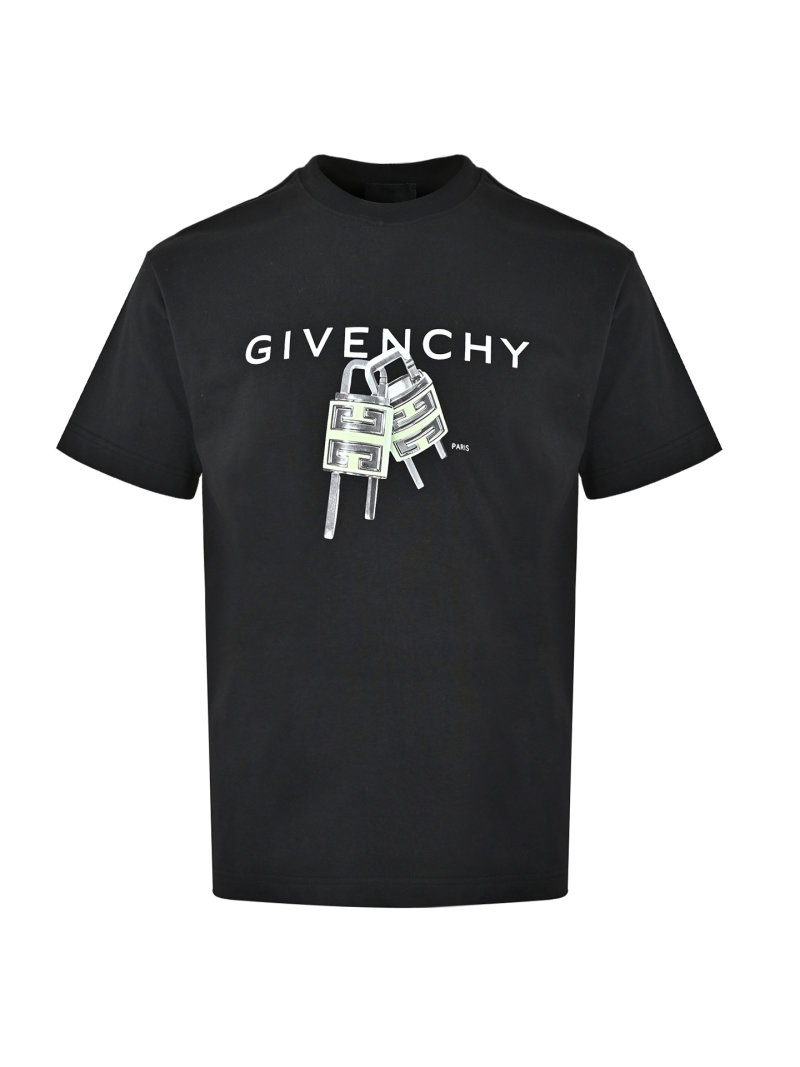 Givenchy Black Logo Graphic T-Shirt view