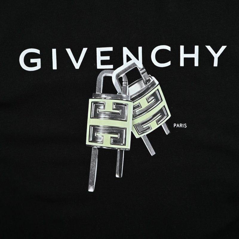 Givenchy Black Logo Graphic T-Shirt view