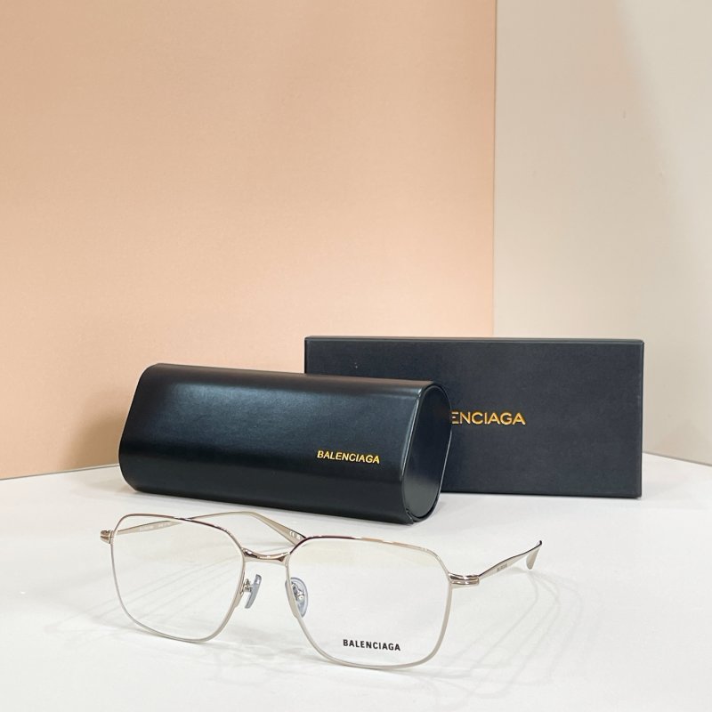 Balenciaga BB04140 Square Metal Frame Optical Glasses view